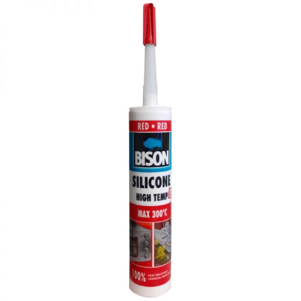 Silikon Bison Red High Temp 300°C 280 ml