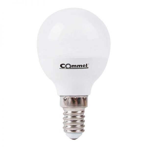 Žarulja LED 6W E14 G45 4000K Commel