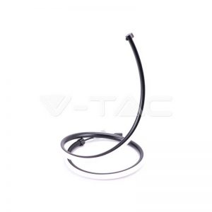 Lampa stolna dizajnerska 17W LED crna