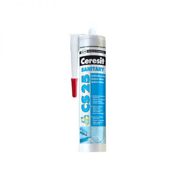 Silikon Ceresit Sanitary Transparent CS25 300 ml