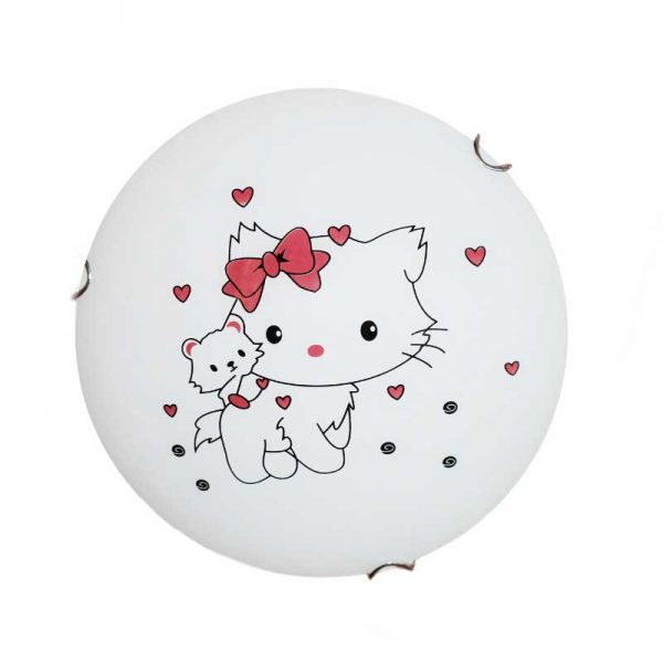 Plafonjera Hello Kitty bijela ML-D13-160 MASS-light