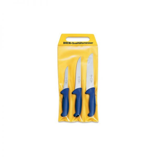 nož ergogrip set plavi