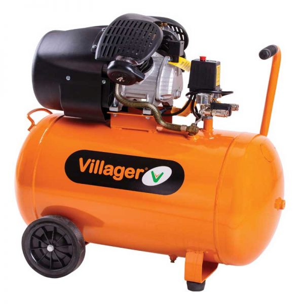 Villager kompresor VAT VE100D (100l,8bar,316l/m,2,2kW)