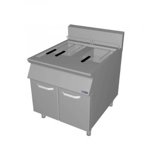 Končar PFD44-80/90 Plinska friteza, 2 korita 22+11L