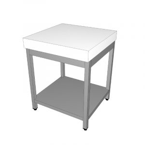 Končar Panj za meso s koterm ranom površinom i donjom policom