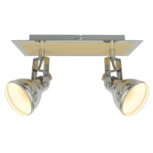 Rasvjeta Spot Brooklyn 2 Chrome