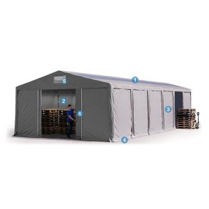 Skladišni šator XXL Profesional 550 g/m²