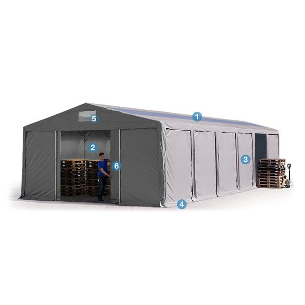Skladišni šator XXL Profesional 550 g/m²