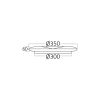 LED Plafonjera 24W CCT 2450Lm - Slika 2