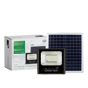 LED solarni reflektor Green Tech 60W, 6500K, IP65, solar