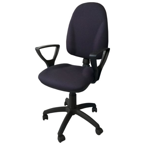 Stolica Daktilo Bravo LX štof Puma 11 crna