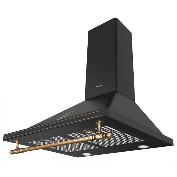 Amica OKC 6212 RA Napa kaminska Retro antracit/crna