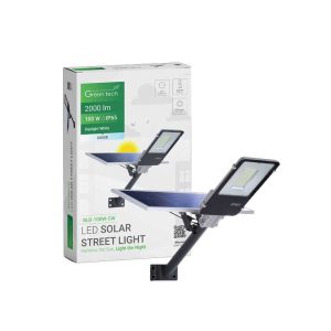 LED ulična svjetiljka Green Tech 100W, 6000K, IP65, solar