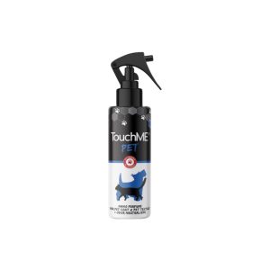 TouchME® PET BLUE - nano parfem za ljubimce i njihov tekstil + neutralizator neugodnih mirisa, aktivira se dodirom 200 ml