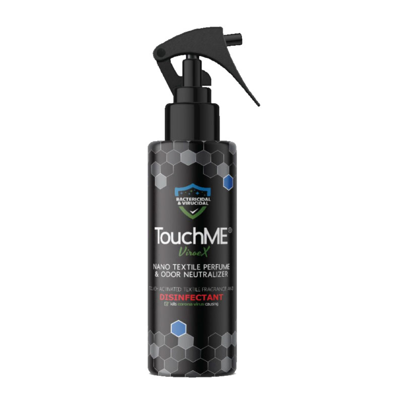 TouchME® ViroeX BLUE - nano parfemski miris za tekstil s neutralizatorom neugodnih mirisa i dezinfekcijom 200 ml