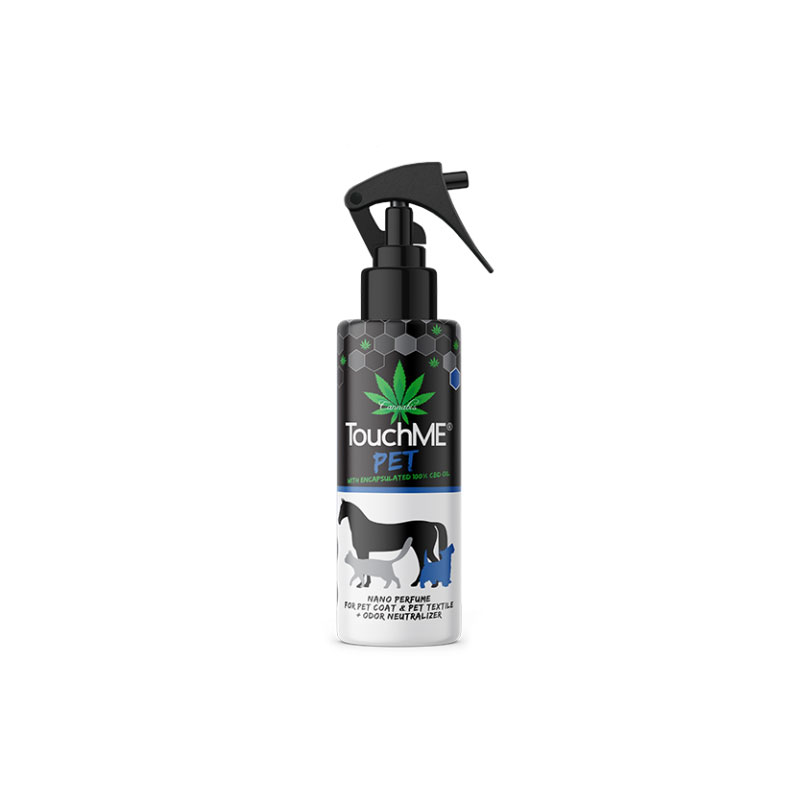TouchME® PET CBD BLUE - nano parfem za ljubimce i njihov tekstil + neutralizator neugodnih mirisa 200 ml