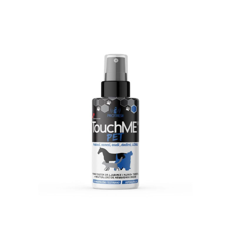 TouchME® PET CBD BLUE nano parfem za ljubimce i njihov tekstil 50 ml