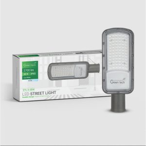 LED ulična svjetiljka Green Tech 30W, 6000K, IP65