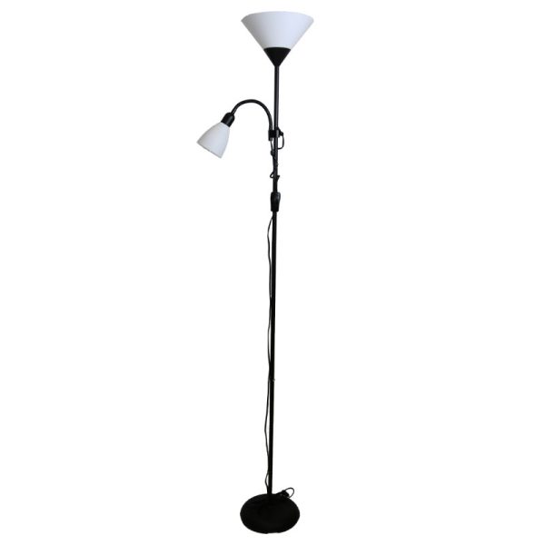 Podna svjetiljka Home Black