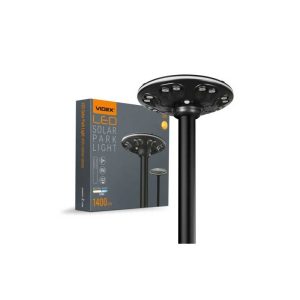 Solarna parkovna LED svjetiljka sa senzorom pokreta VIDEX VL-GLSO-1254-S