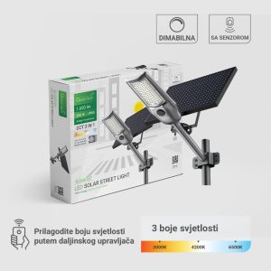 LED ulična svjetiljka Green Tech 200W, 3CCT, IP65