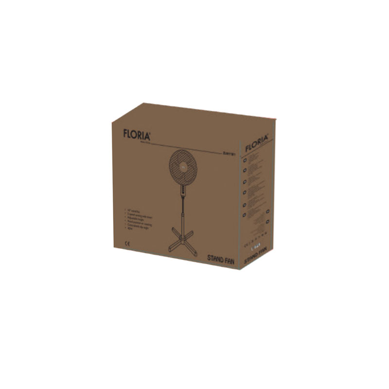 Ventilator sa postoljem, promjer 40 cm, 40 W, crna - Slika 3