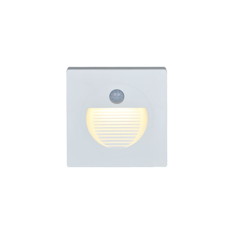 LED ugradna zidna svjetiljka sa senzorom Green Tech 1,5W, 3000K IP20, bijela - Slika 3