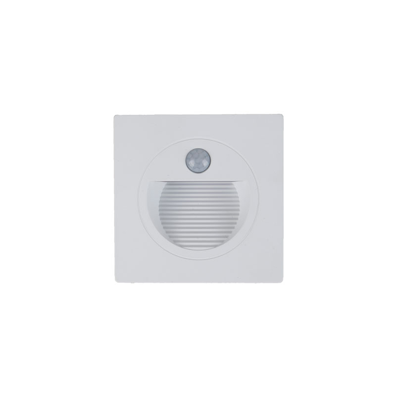 LED ugradna zidna svjetiljka sa senzorom Green Tech 1,5W, 3000K IP20, bijela - Slika 4