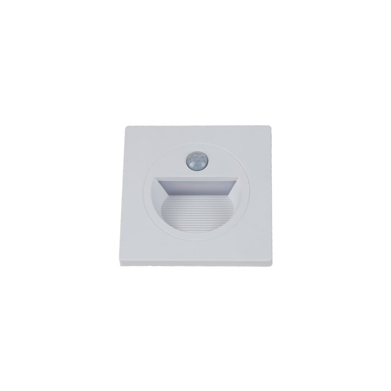 LED ugradna zidna svjetiljka sa senzorom Green Tech 1,5W, 3000K IP20, bijela - Slika 5