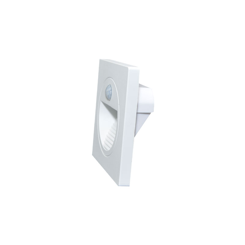 LED ugradna zidna svjetiljka sa senzorom Green Tech 1,5W, 3000K IP20, bijela - Slika 6