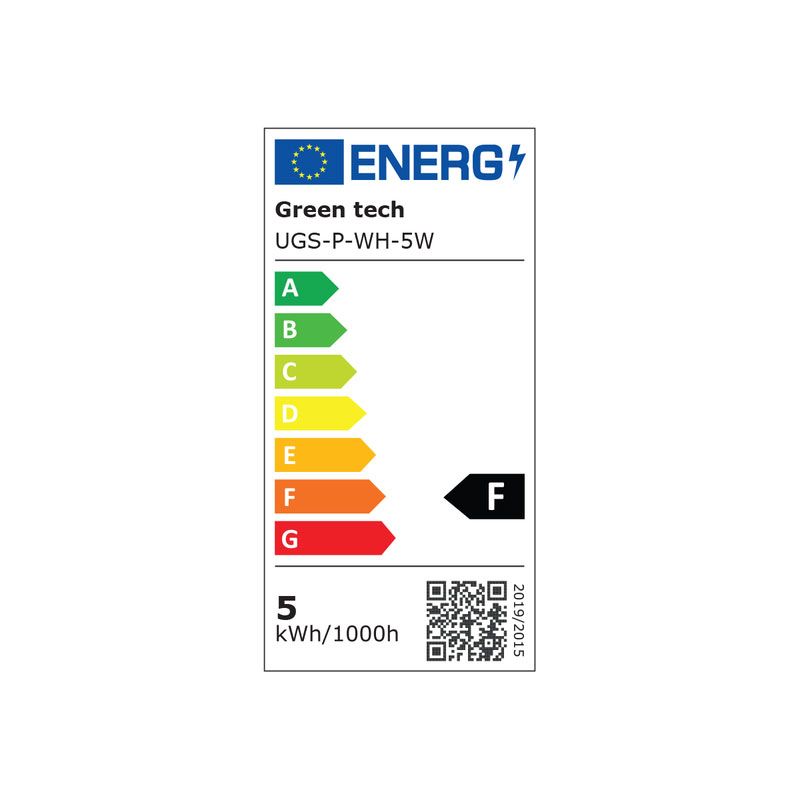 LED ugradna zidna svjetiljka sa senzorom Green Tech 3W, 3000K IP44, crna - Slika 12
