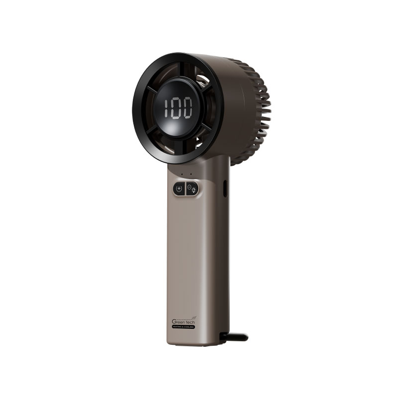 Prijenosni ventilator Green Tech, 3.6W, smeđi, sa USB punjenjem - Slika 7