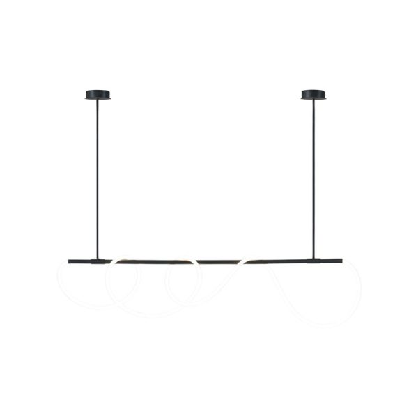 Smart dekorativna visilica Green Tech 100W, 3CCT, dim, APP + daljinski upravljač