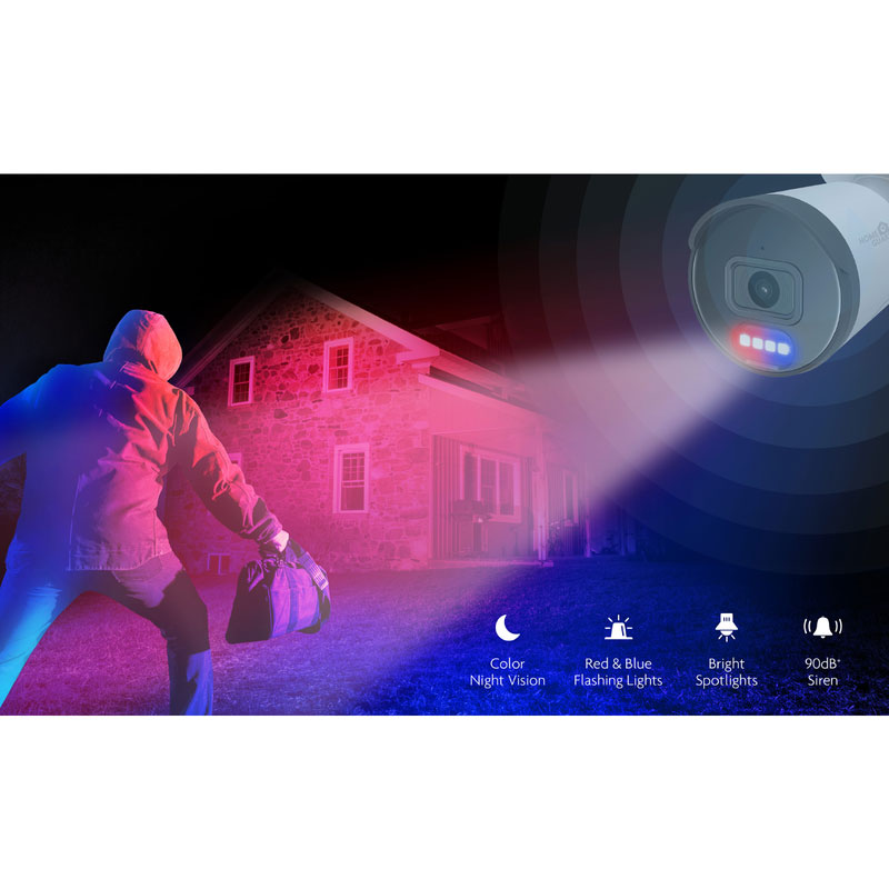 Homeguard POE Set 4K NVR 8CH+4 kamere, svjetlosno/zvučni alarm, AI detekcija - Slika 3