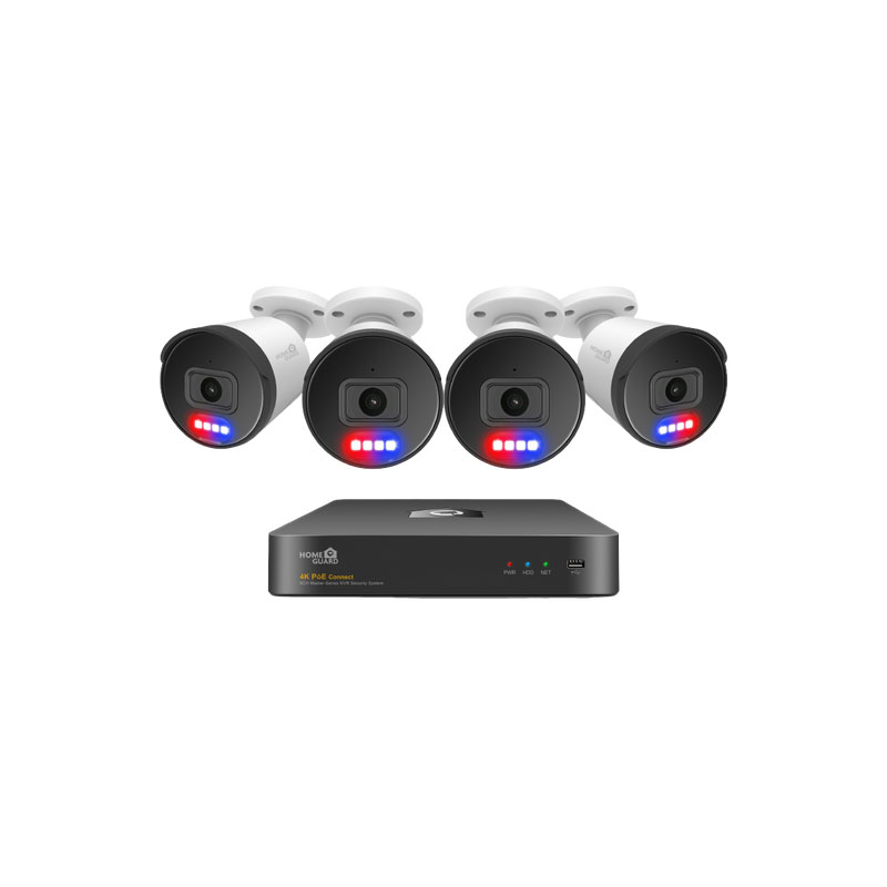 Homeguard POE Set 4K NVR 8CH+4 kamere, svjetlosno/zvučni alarm, AI detekcija - Slika 7
