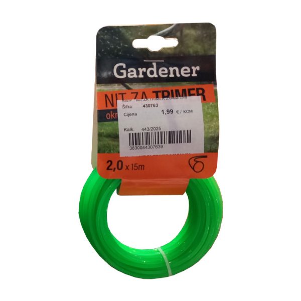 Nit za trimer 2 mm 15 m
