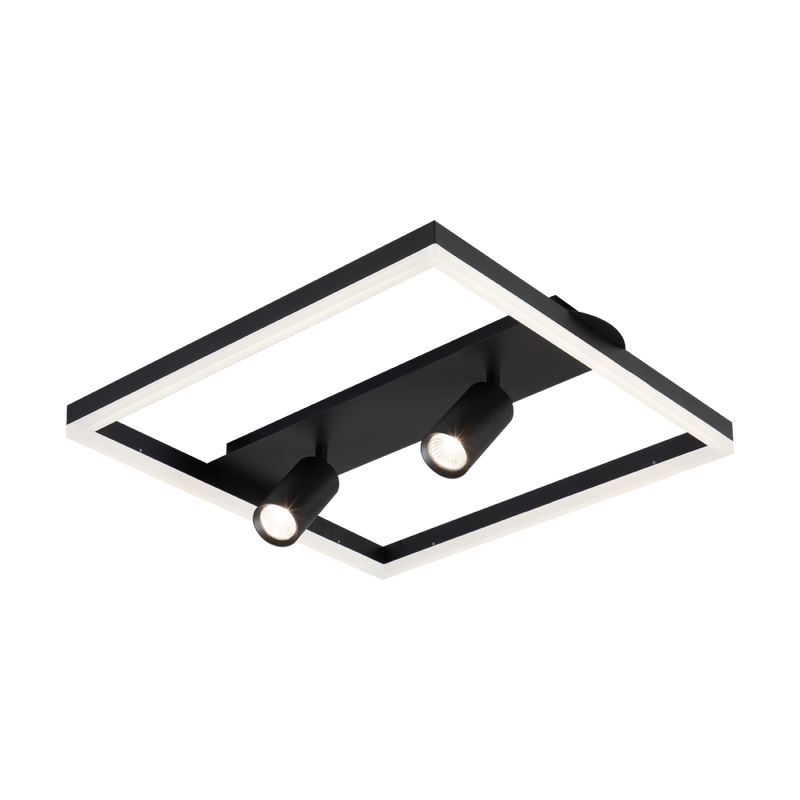 Stropna dekorativna svjetiljka Green Tech 36W, 3CCT + 2 x SPOT GU10 - Slika 2