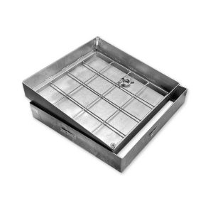 POKLOPAC ZA ŠAHT ULJNI 60x60 (V=110mm) ZA BET.KOCKE (6 I 8 CM)