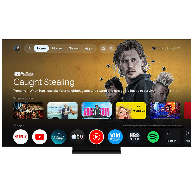 Televizor TCL 55C8L SQD-Mini LED TV 55" Google TV - Slika 4