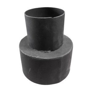 Redukcija dimovodna 120/80 mm crna mat