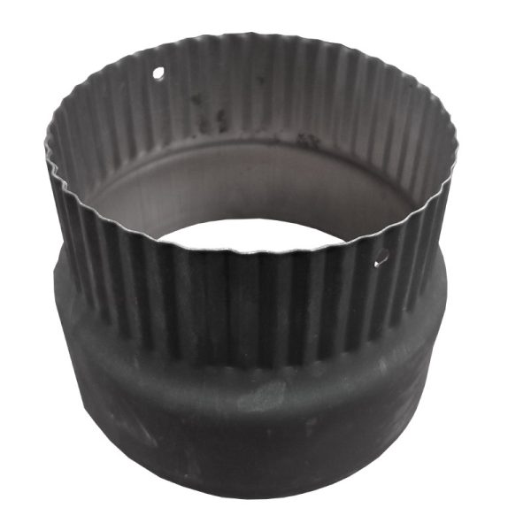 Redukcija dimovodna 130/120 mm crna mat